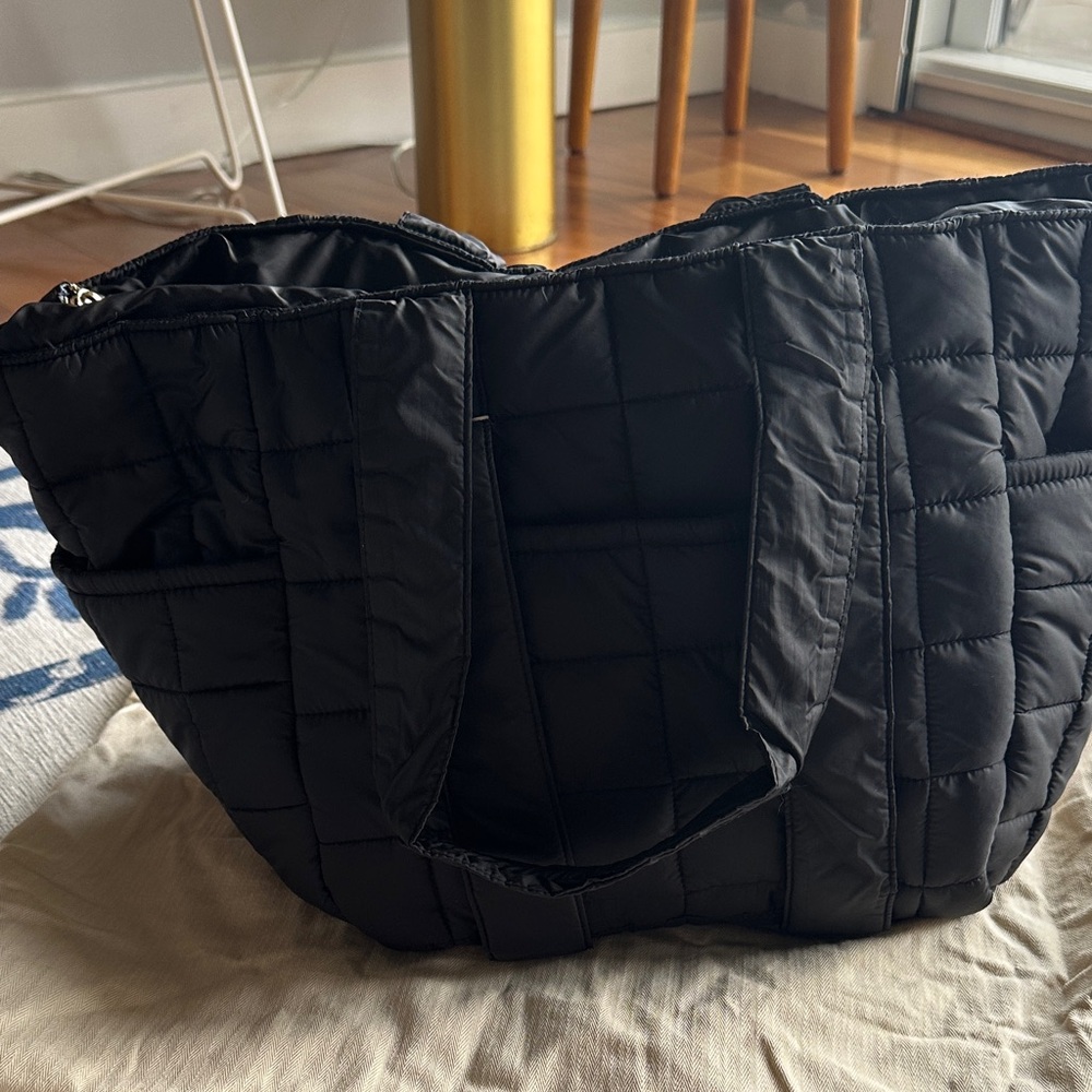 Clare V Le Box Tote Sportif Black, Like New